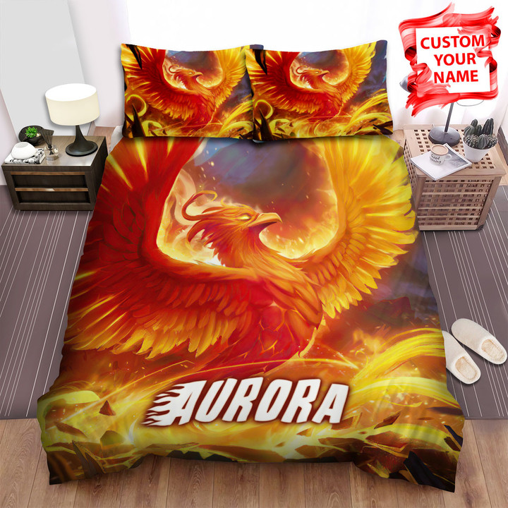 Personalized Phoenix The Immortal Bird Bed Sheets Spread Duvet Cover Bedding Sets