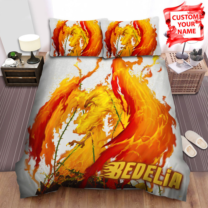 Personalized Phoenix Rising From The Pain Bed Sheets Spread Duvet Cover Bedding Sets