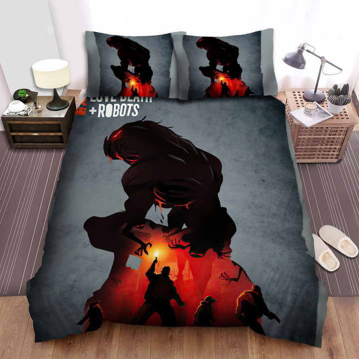 Love, Death & Robots Sucker Of Souls Movie Poster Bed Sheets Spread Comforter Duvet Cover Bedding Sets Ver 2