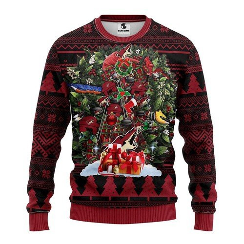 Phoenix Coyotes Tree For Unisex Ugly Christmas Sweater, All Over Print Sweatshirt