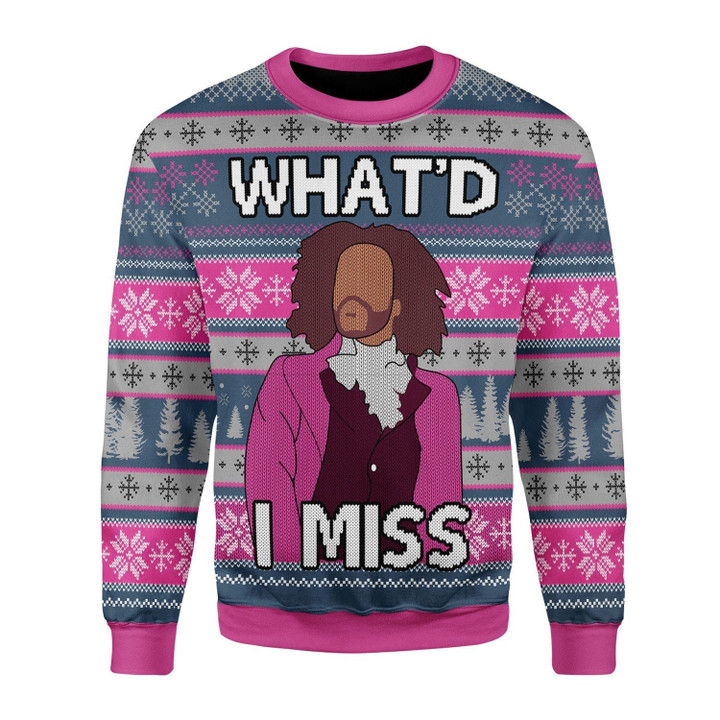 What’D I Miss Ugly Christmas Sweater