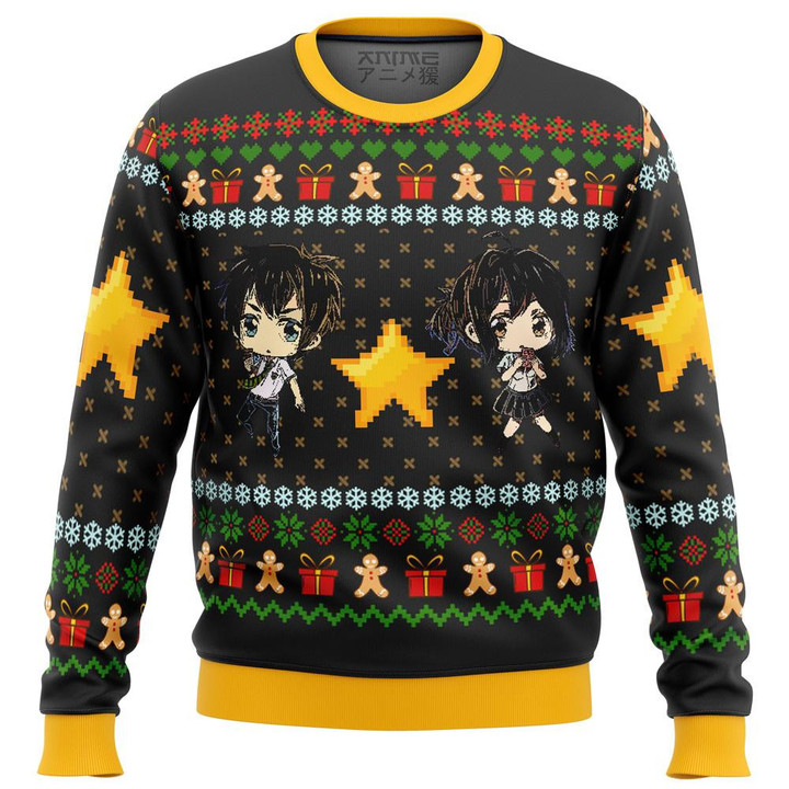 Your Name Kimi No Na Wa Premium Ugly Christmas Sweater, All Over Print Sweatshirt