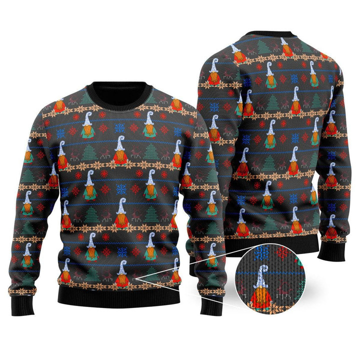 Gnomes Love Christmas Ugly Christmas Sweater, Gnomes Love Christmas 3D All Over Printed Sweater