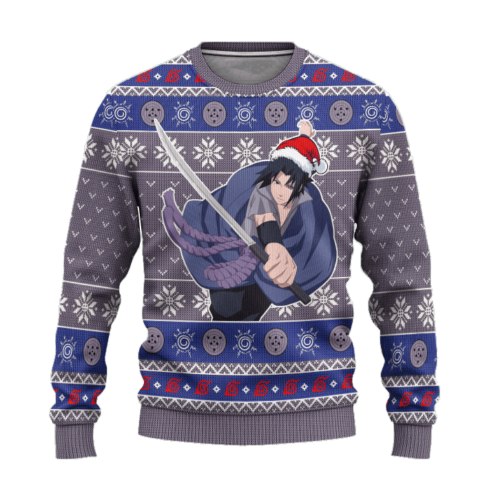Sasuke Rinnegan Ugly Christmas Sweater