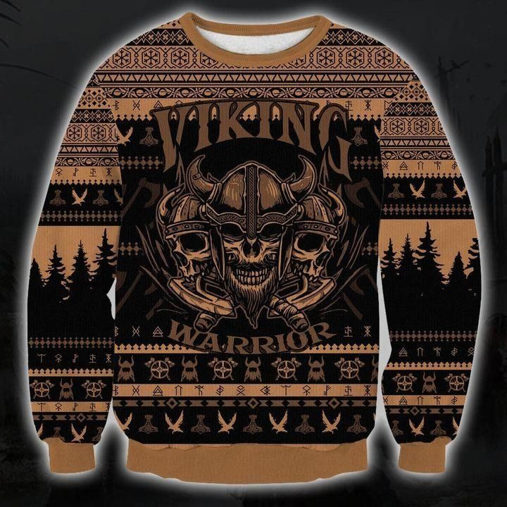Viking Ugly Christmas Sweater, All Over Print Sweatshirt