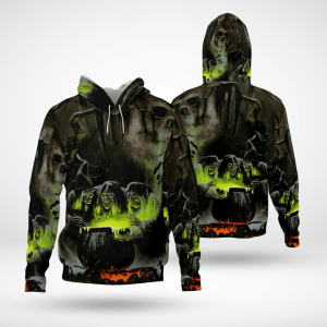 Spooky Halloween Witches Concoction Night 3D All Over Print Hoodie, Zip-up Hoodie