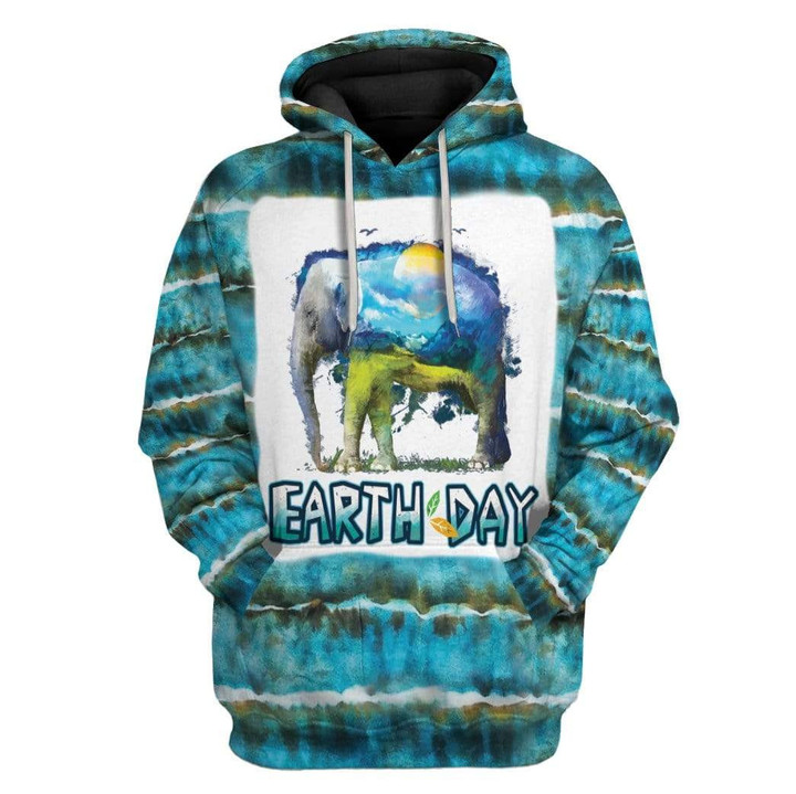 Earth Day 50th Anniversary For Unisex 3D All Over Print Hoodie, Zip-up Hoodie