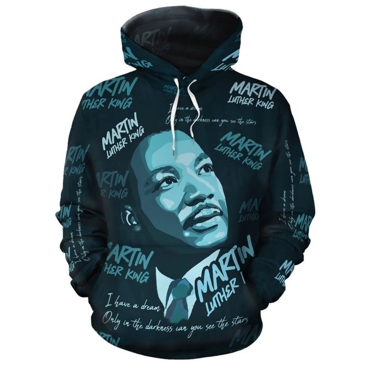 Martin Luther King Jr 2 For Unisex 3D All Over Print Hoodie, Zip-up Hoodie
