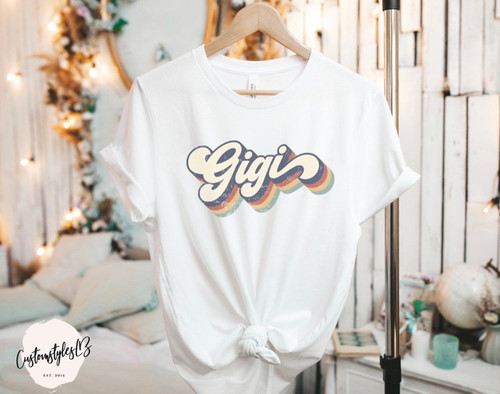 Retro Gigi Unisex Shirt Retro Gigi Shirt Gift For Gigi Gigi Gift Gigi Shirt Gigi Tshirt