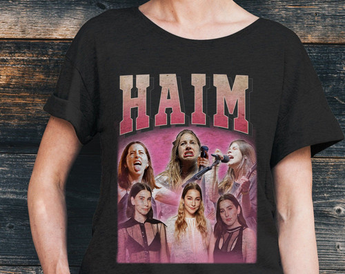Haim Band Vintage 90s Unisex T Shirt  Haim Sister Fans Unisex Tee  Music Lover Tee  Gift For Friends