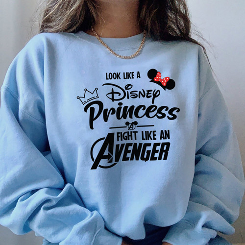 Princess Fight Like A Avengers  Marvel  Avengers  Avengers Shirt Girls Disney Shirt Avengers T Shirt