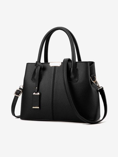 Women Top Handle Handbags Elegant Leather Shoulder Messenger Bags for Young Ladies