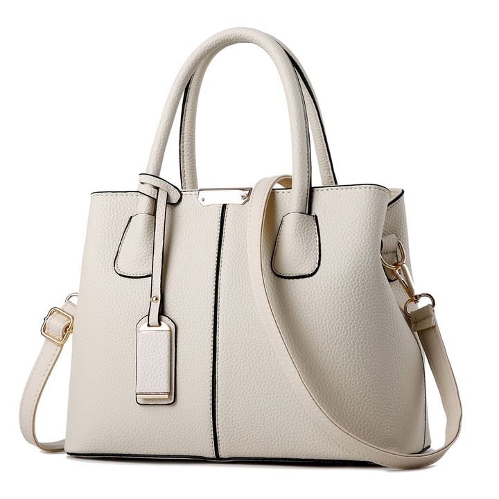 Women Top Handle Handbags Elegant Leather Shoulder Messenger Bags for Young Ladies