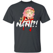 Demon Slayer Mitsuri Kanroji Nani Shirt Funny Kimetsu No Yaiba Character Tee-Bounce Tee