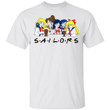 Sailors FRIENDS T Shirt Sailor Moon Anime Tee-Bounce Tee