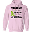 This Is My Fight Shirt Lymphoma Awareness Hoodie For Cancer Warrior HA09-Bounce Tee