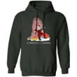 Santa On The Candy Cane Throne Christmas Is Coming Hoodie Gift MT10-Bounce Tee