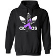 Groot Hugging Lavender Ribbon All Cancers Awareness Hoodie For Cancer Warrior HA09-Bounce Tee