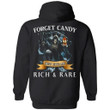Forget Candy Just Give Me Rich And Rare Whiskey Hoodie Halloween TT08-Bounce Tee