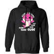 Aunt Shark Cure Cure Cure Breast Cancer Awareness Hoodie HA09-Bounce Tee