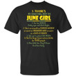 5 Things You Should Know About June Girl Birthday T-Shirt Gift Ideas-Bounce Tee