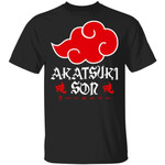 Akatsuki Son Shirt Naruto Red Cloud Family Tee-Bounce Tee