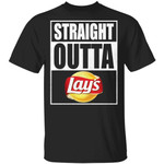 Straight Outta Lay's Tee Shirt Snack Lovers T-shirt VA12-Bounce Tee