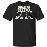 Road To Hero My Hero Academia Abbey Road T-shirt Anime Tee MT04-Bounce Tee