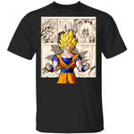 Dragon Ball Goku Super Saiyan Shirt Anime Character Mix Manga Style Tee-Bounce Tee