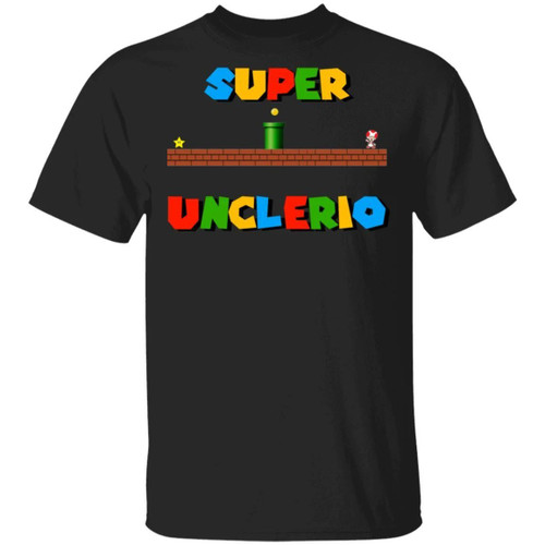 Super Unclerio T-shirt Super Mario Uncle Tee