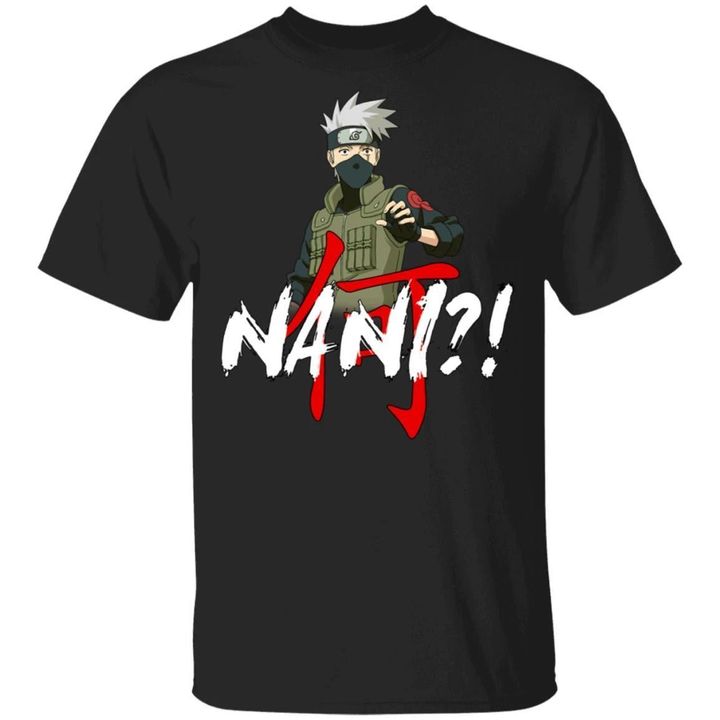 Naruto Kakashi Nani Shirt Funny Anime Character Tee-Bounce Tee