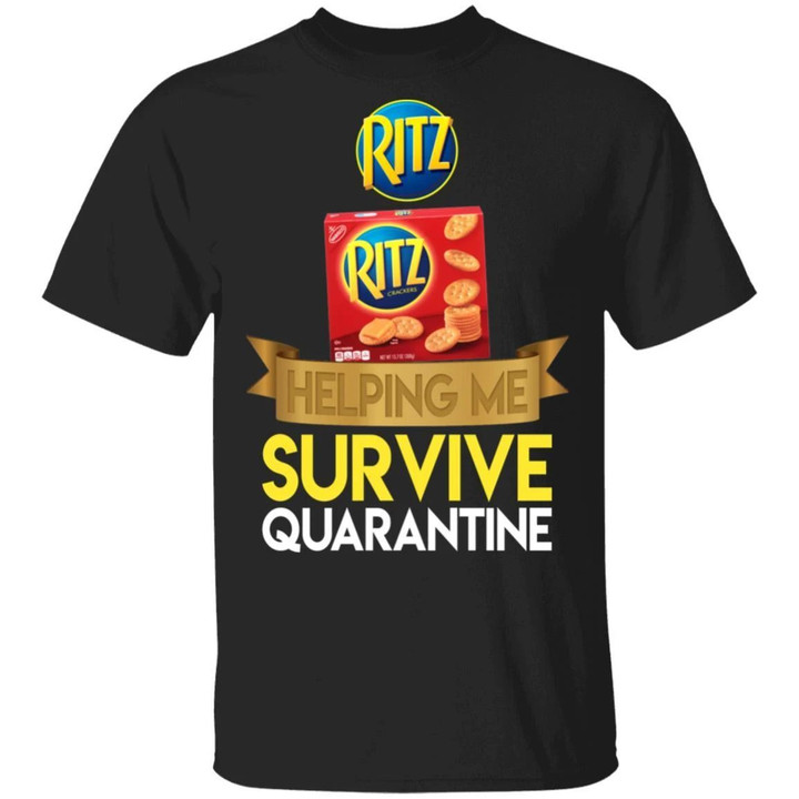 Ritz Helping Me Survive Quarantine T-shirt HA05-Bounce Tee