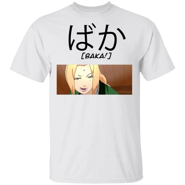 Naruto Tsunade Baka Shirt Funny Character Tee-Bounce Tee
