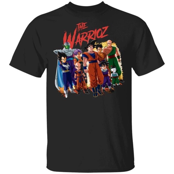 The Warriors Dragon Ball Z T-shirt Funny Anime Tee MT04-Bounce Tee