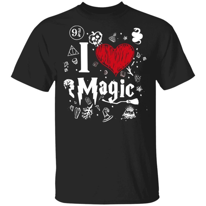 I Love Magic Harry Potter T-shirt MT02-Bounce Tee