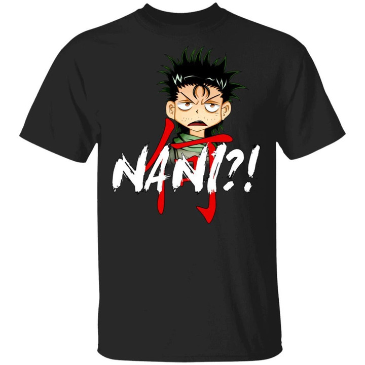 Hunter X Hunter Ging Freecss Nani Shirt Funny Anime Character Tee-Bounce Tee
