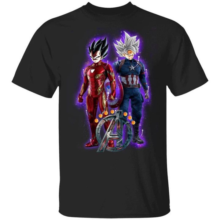 Dragon Ball Goku Avengers T-shirt Anime Tee MT04-Bounce Tee