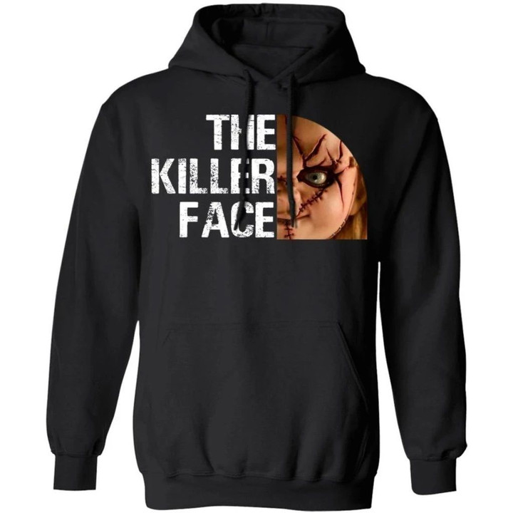 The Killer Face Chucky Funny Halloween Hoodie For Men Women TT09-Bounce Tee
