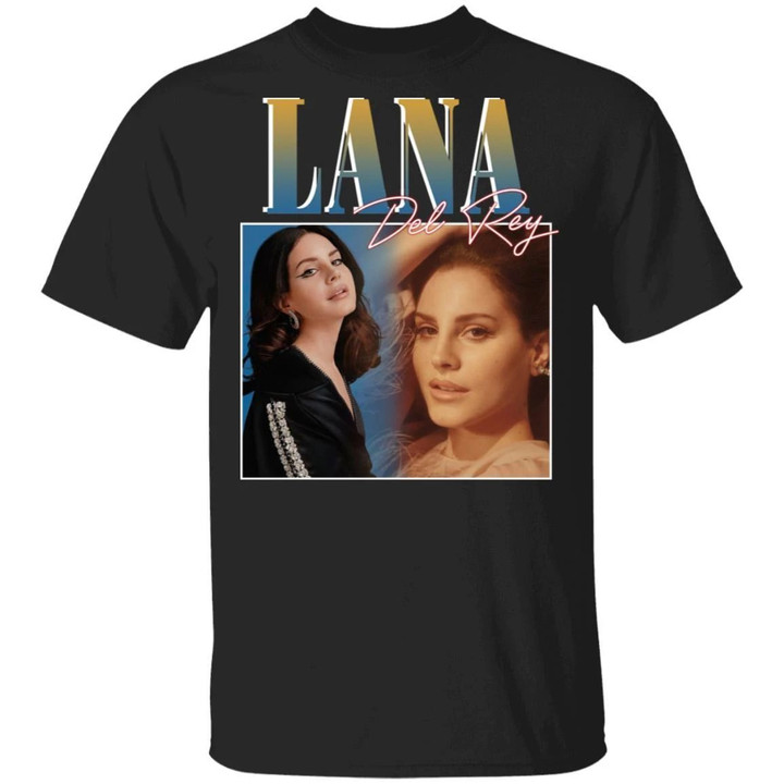 Lana Del Rey Shirt Lana Del Rey Vintage Poster T-shirt Cool Gift For Fans MT12-Bounce Tee