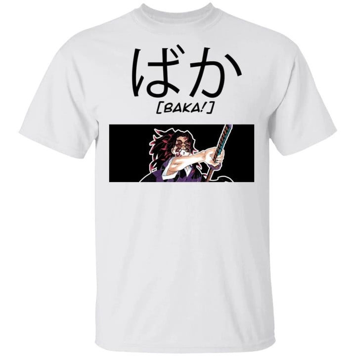 Demon Slayer Kokushibo Baka Shirt Kimetsu No Yaiba Tee-Bounce Tee
