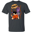 Lord Beerus Slaps Goku and Says Baka Shirt Funny Dragon Ball Tee-Bounce Tee