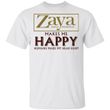 Zaya Makes Me Happy T-shirt Rum Tee VA12-Bounce Tee