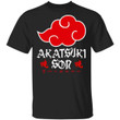 Akatsuki Son Shirt Naruto Red Cloud Family Tee-Bounce Tee