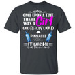 Once Upon A Time There Was A Girl Loved Pinnacle T-shirt Vodka Tee MT03-Bounce Tee
