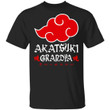 Akatsuki Grandpa Shirt Naruto Red Cloud Family Tee-Bounce Tee