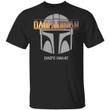 The Dadalorian Mandalorian Dad Custom Name T-shirt Helmet Tee VA05-Bounce Tee