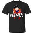 Dragon Ball Goku Nani Shirt Funny Anime Character Tee-Bounce Tee