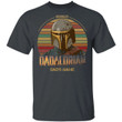 Bonus Dadalorian Mandalorian Step Dad Custom Name T-shirt Vintage Style MT05-Bounce Tee