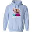 Elsa And Anna Hoodie Frozen Hoodie Lovely Gift For Frozen Fans MT11-Bounce Tee