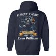 Forget Candy Just Give Me Evan Williams Whiskey Hoodie Halloween TT08-Bounce Tee